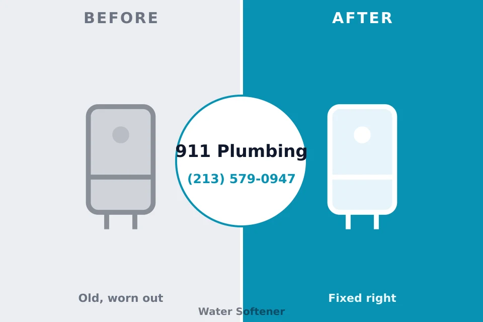 Before and after: plumbing company San Diego, TX